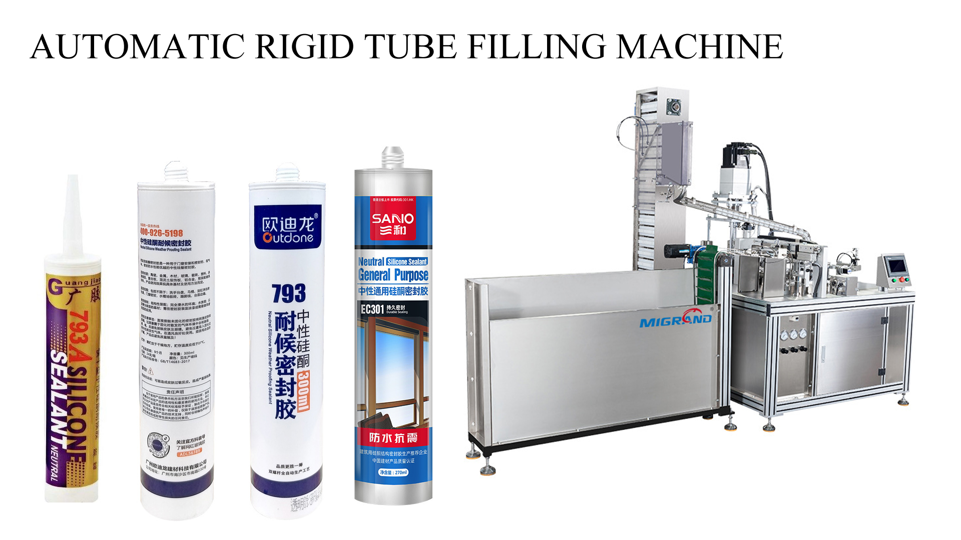 AUTOMATIC RIGID TUBE FILLING MACHINE MESIN PENGISIAN TABUNG KAKU OTOMATIS