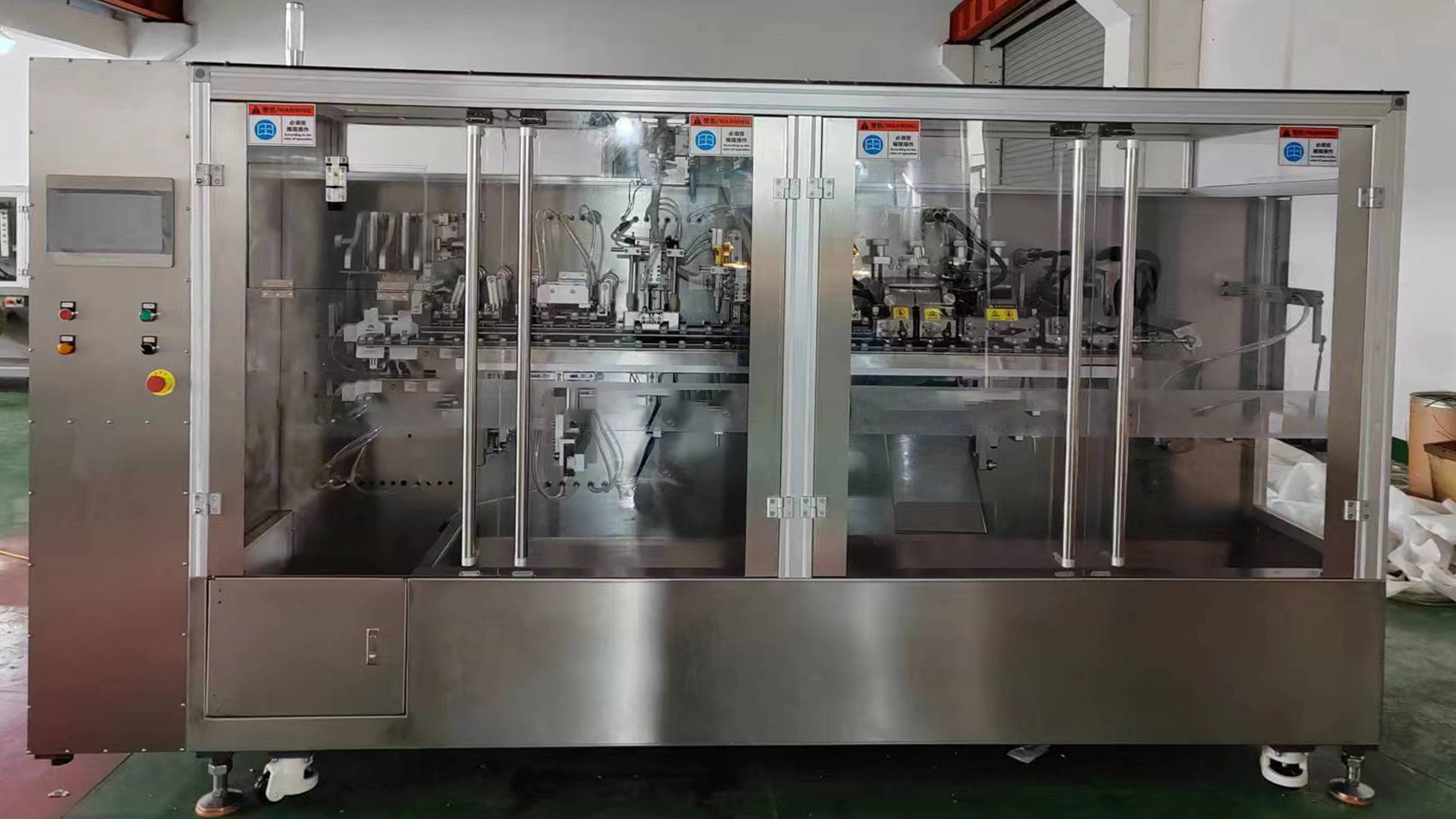 GTS-2000 premade bag filling sealing packing machine Mesin pengepakan penyegel pengisian tas GTS-2000 yang telah dibuat sebelumnya