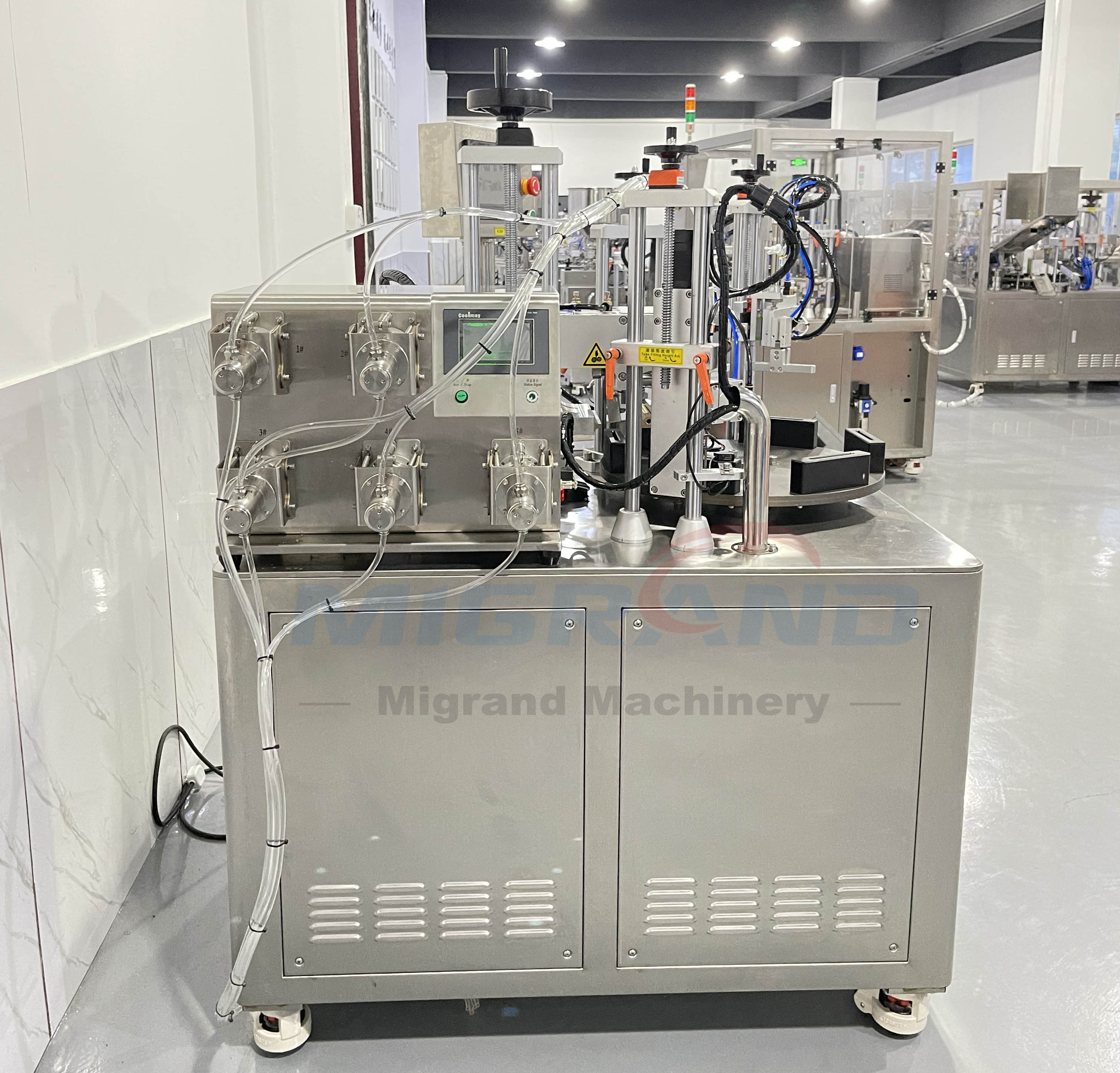 pengisian tabung strip dan Mesin Penyegel Ultrasonik