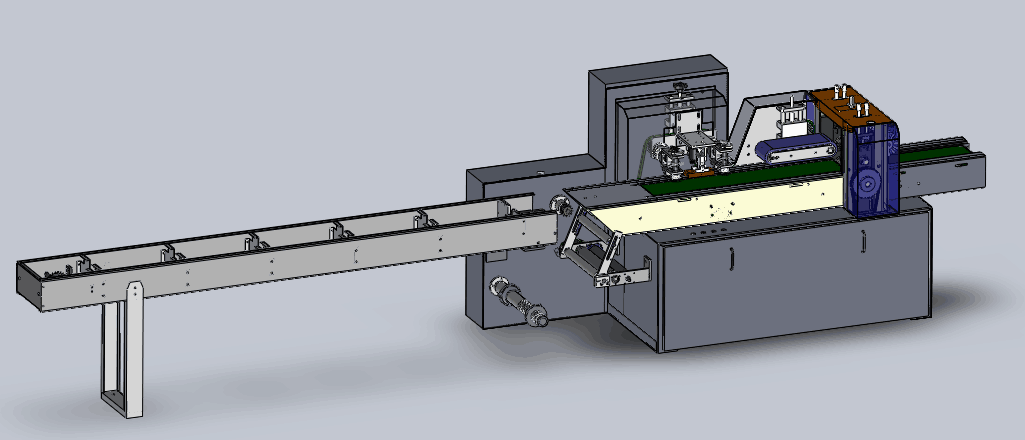 mesin pengepakan bantal