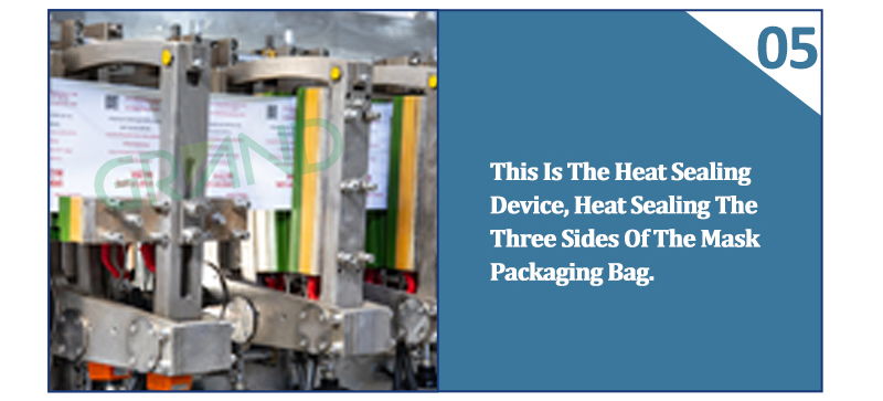 Penyegelan kantong masker wajah VPD400