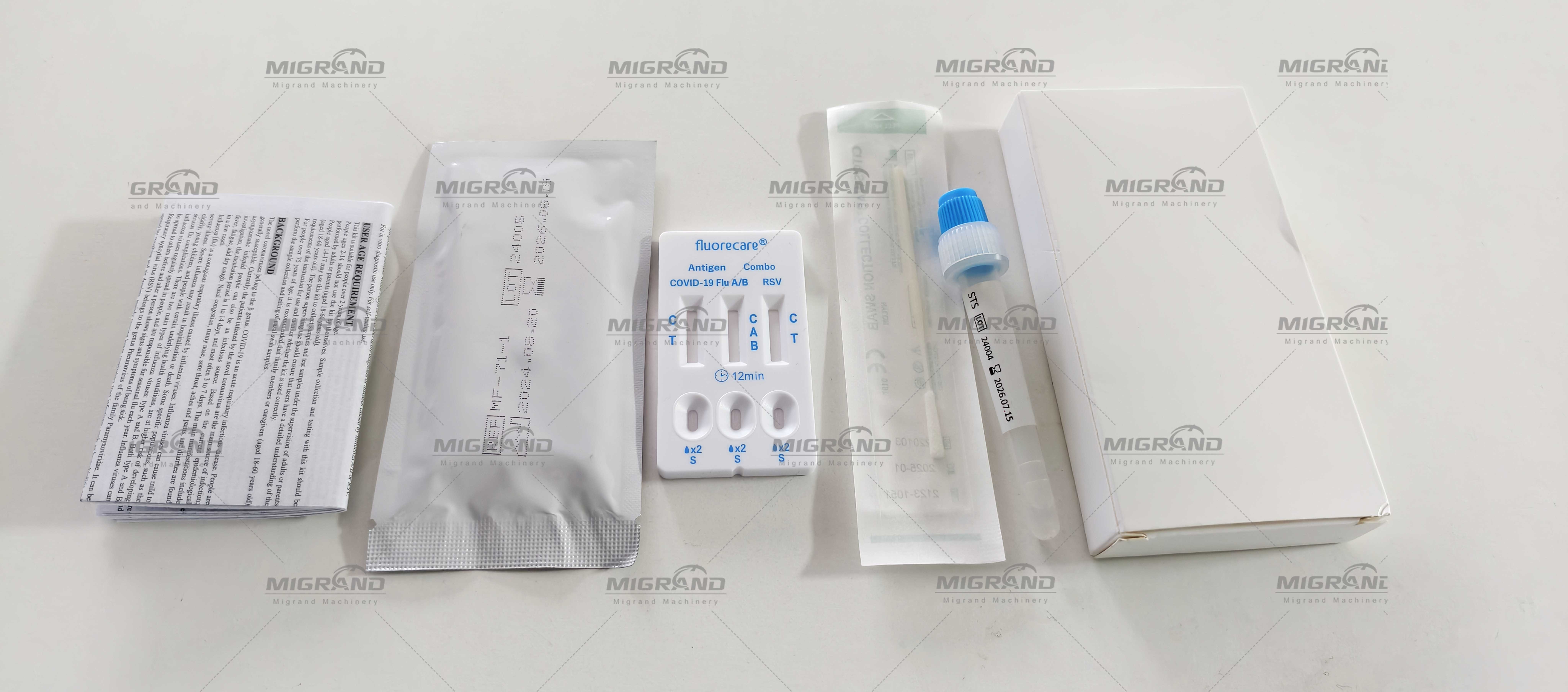 COVID-19 Flu AB RSV Antigen Combo Kit