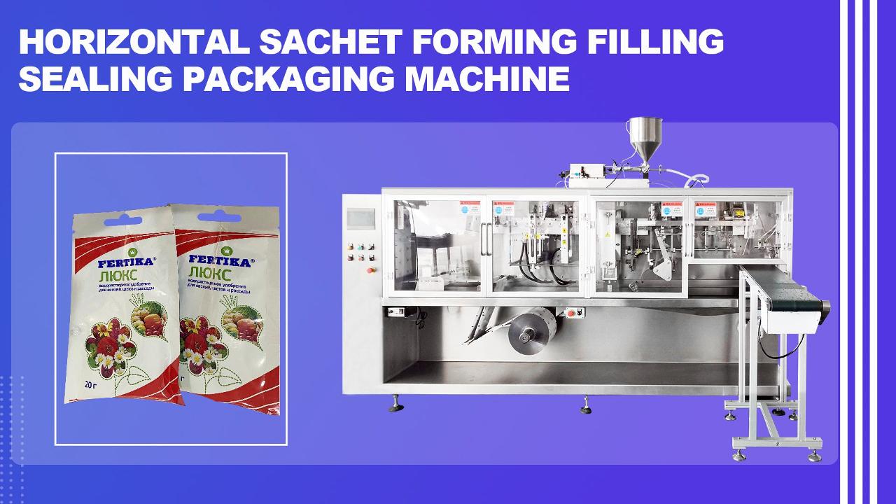 Ekspor ke Rusia - Jalur mesin kemasan sachet horizontal untuk pupuk majemuk