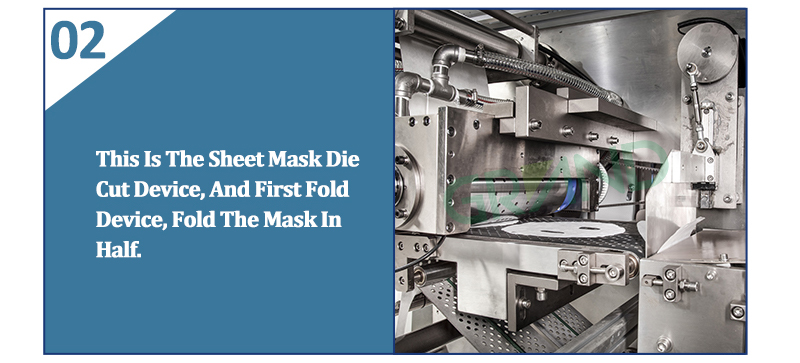 Masker wajah VPD400 die cut
