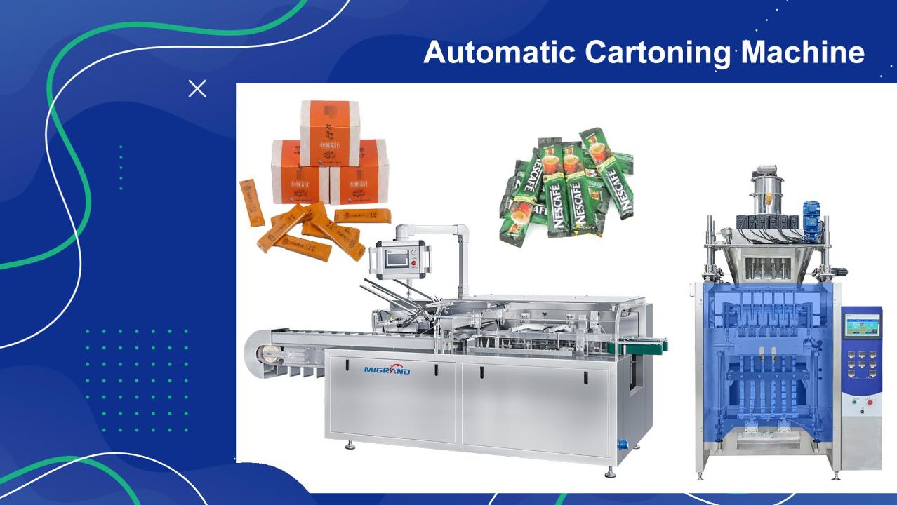 Jalur produksi mesin pengemasan sachet vertikal multi-baris dan ekspor mesin karton multi-tas ke Eropa