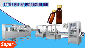 Mesin Capping Pengisian Botol Kaca Cair Oral