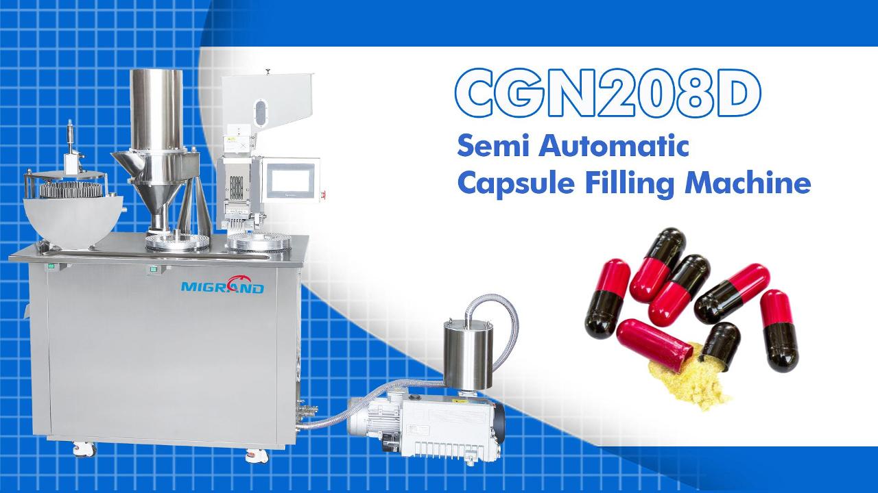 Ekspor mesin pengisi kapsul semi otomatis baru ke Kolombia