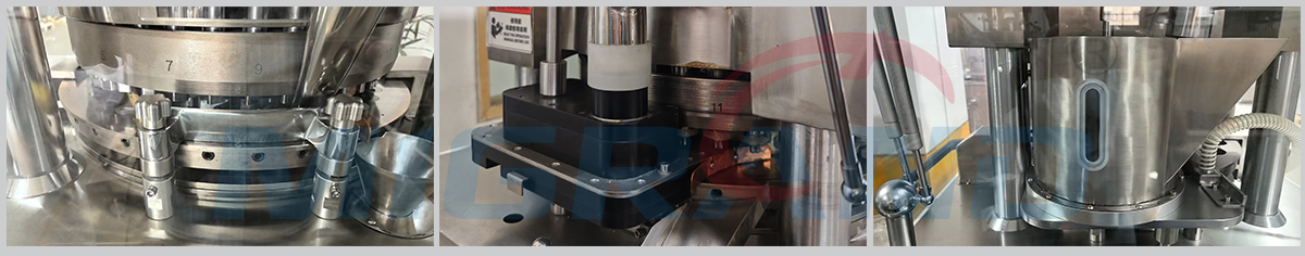 Mekanisme makan mesin tekan tablet