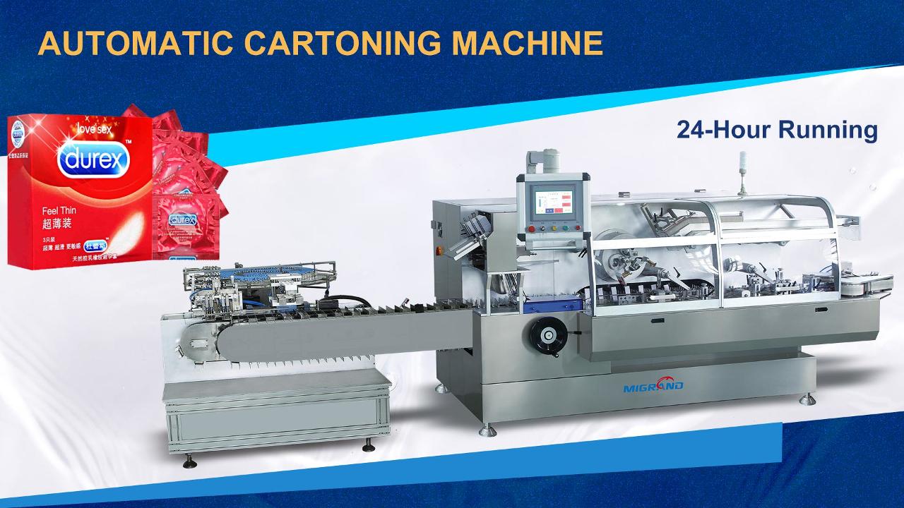 Ekspor ke mesin karton kondom berkecepatan tinggi Thailand