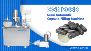 CGN208-D2 Mesin pengisian kapsul pelet semi otomatis