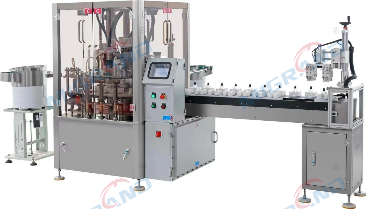 Mesin pengisian parfum multi-frape