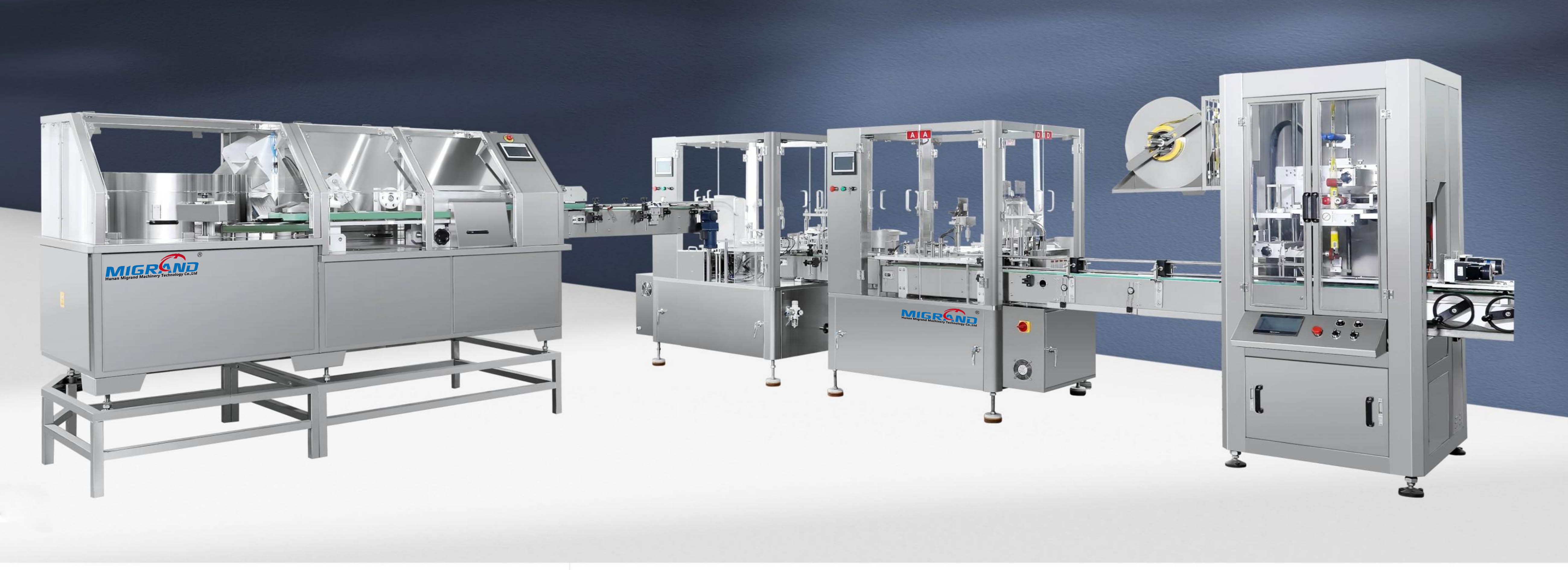 Garis Mesin Pengisian Sirup